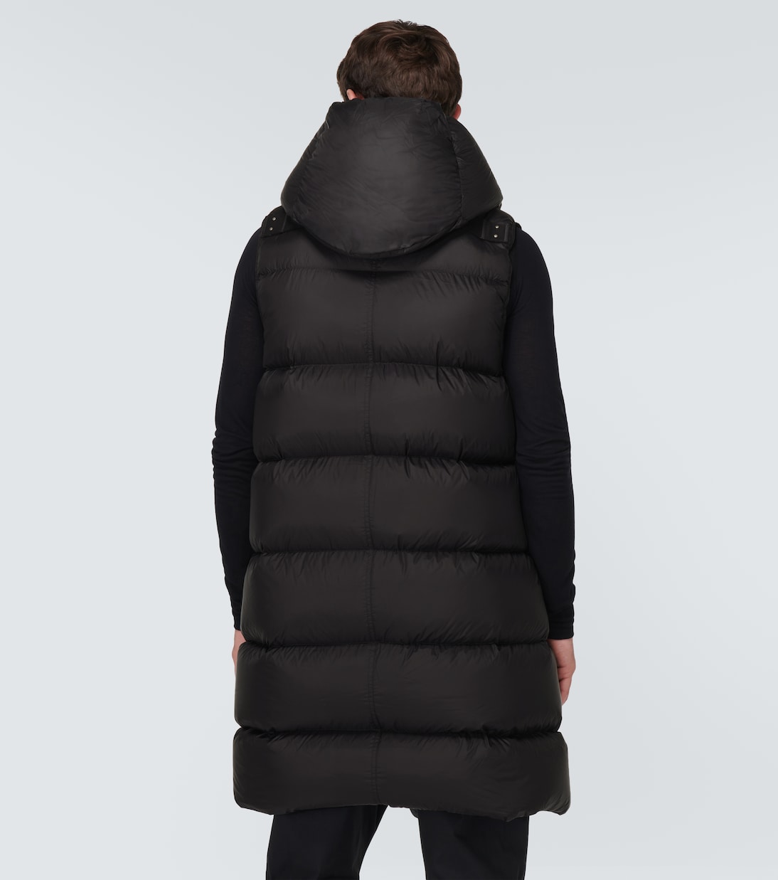 Chaleco de plumas con capucha | Rick Owens