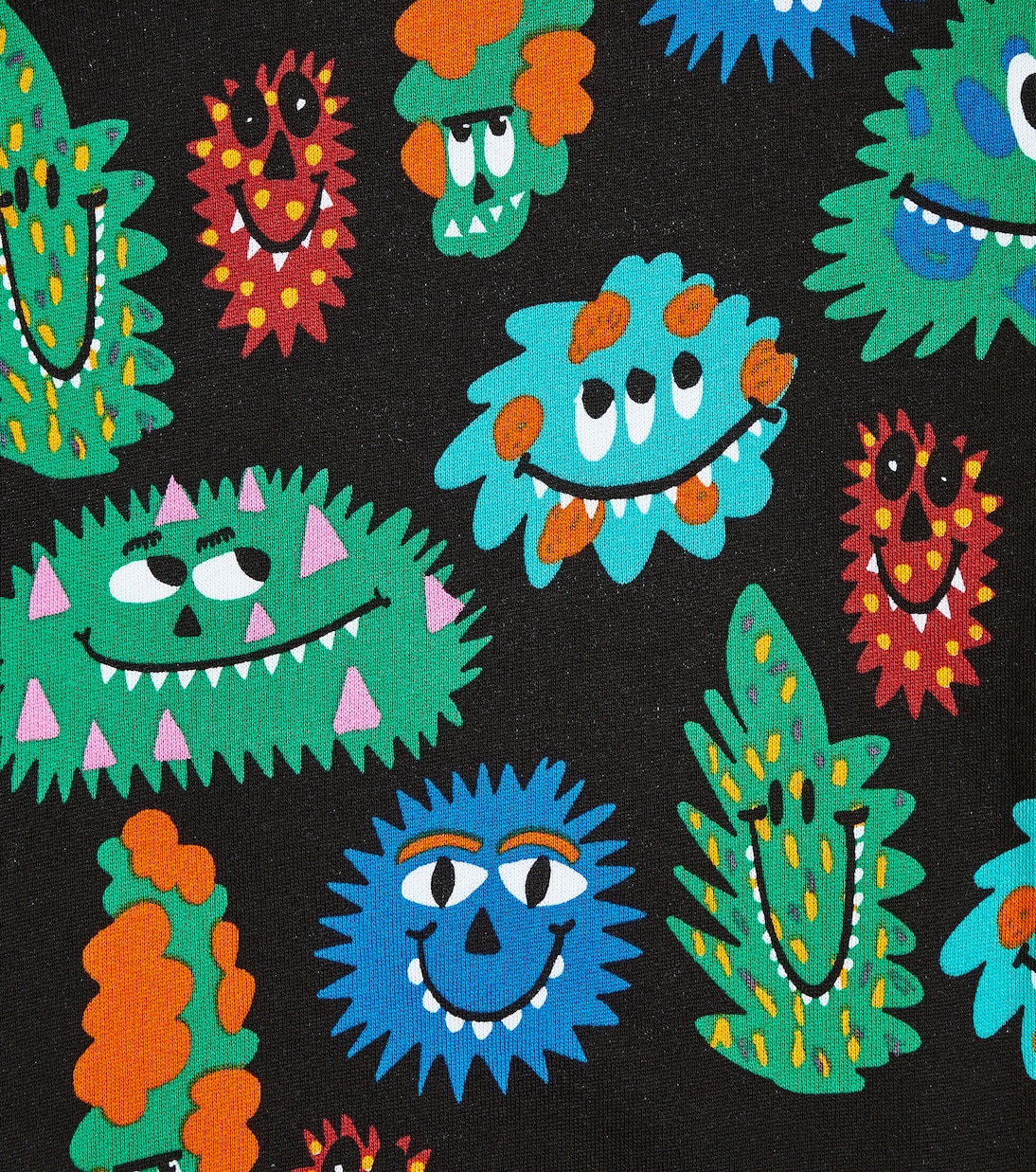 Felpa in jersey di cotone con stampa | Stella McCartney Kids