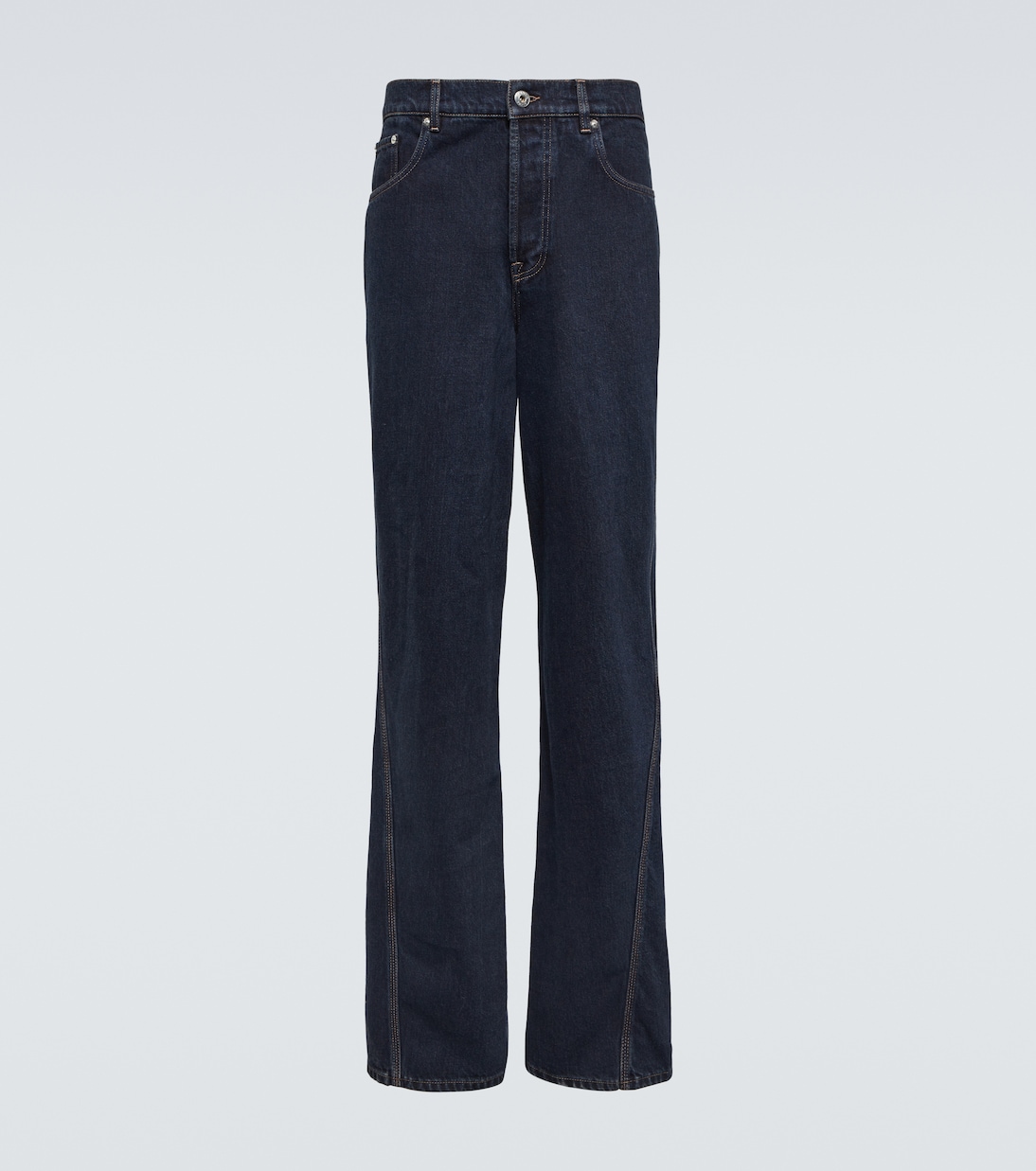 Paneled straight jeans  | Lanvin
