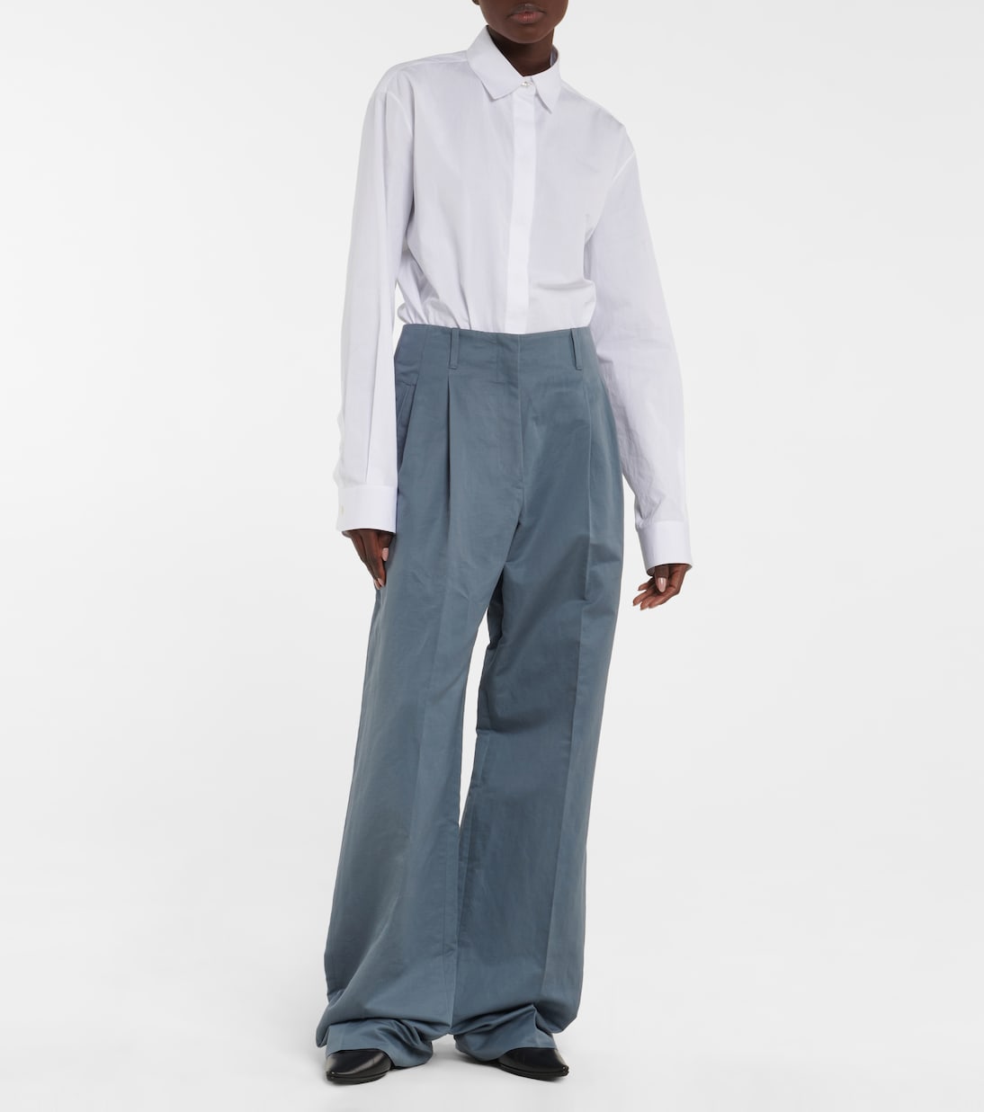 Pantalon Gaugin en coton et ramie | The Row