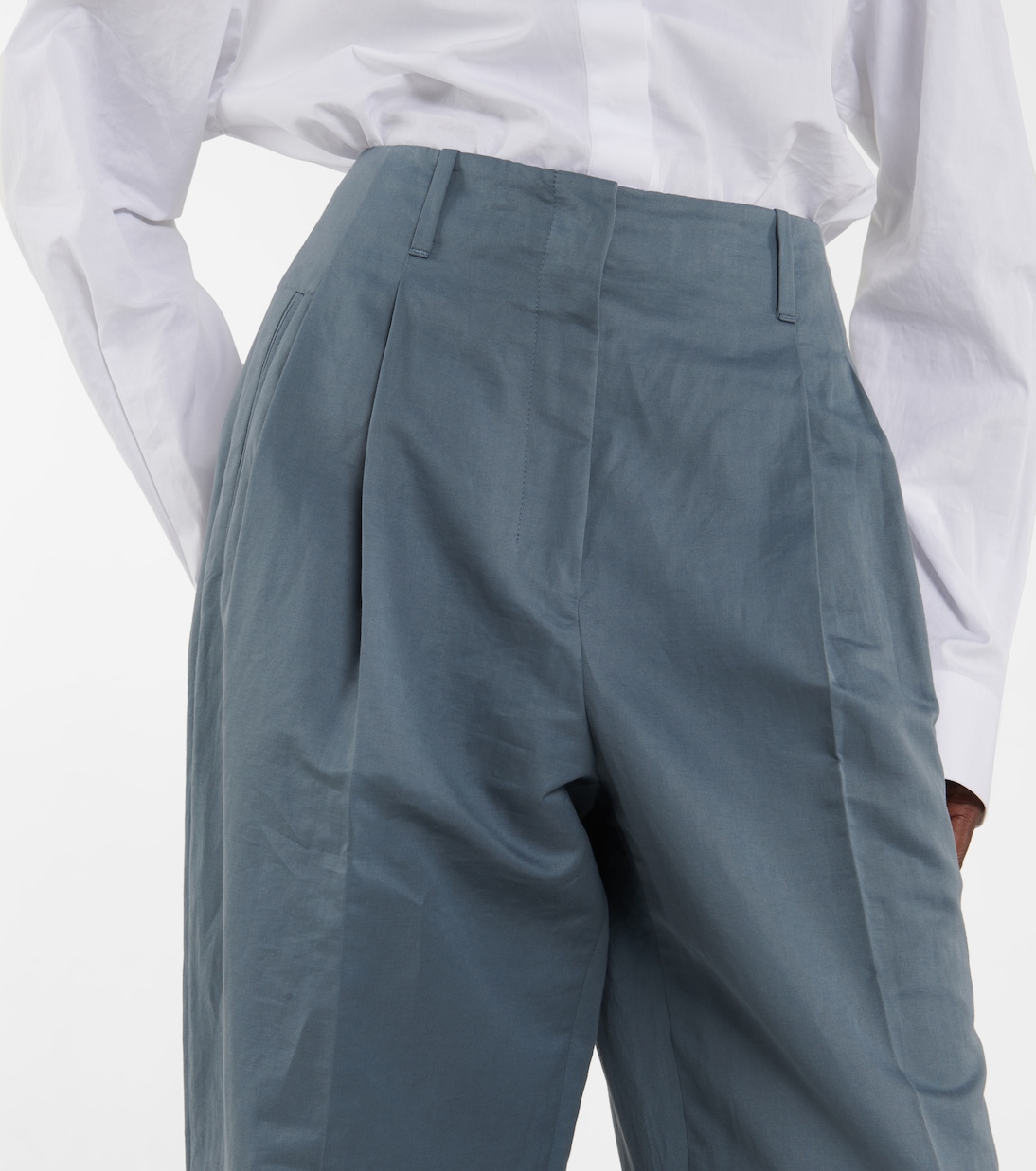 Pantalon Gaugin en coton et ramie | The Row