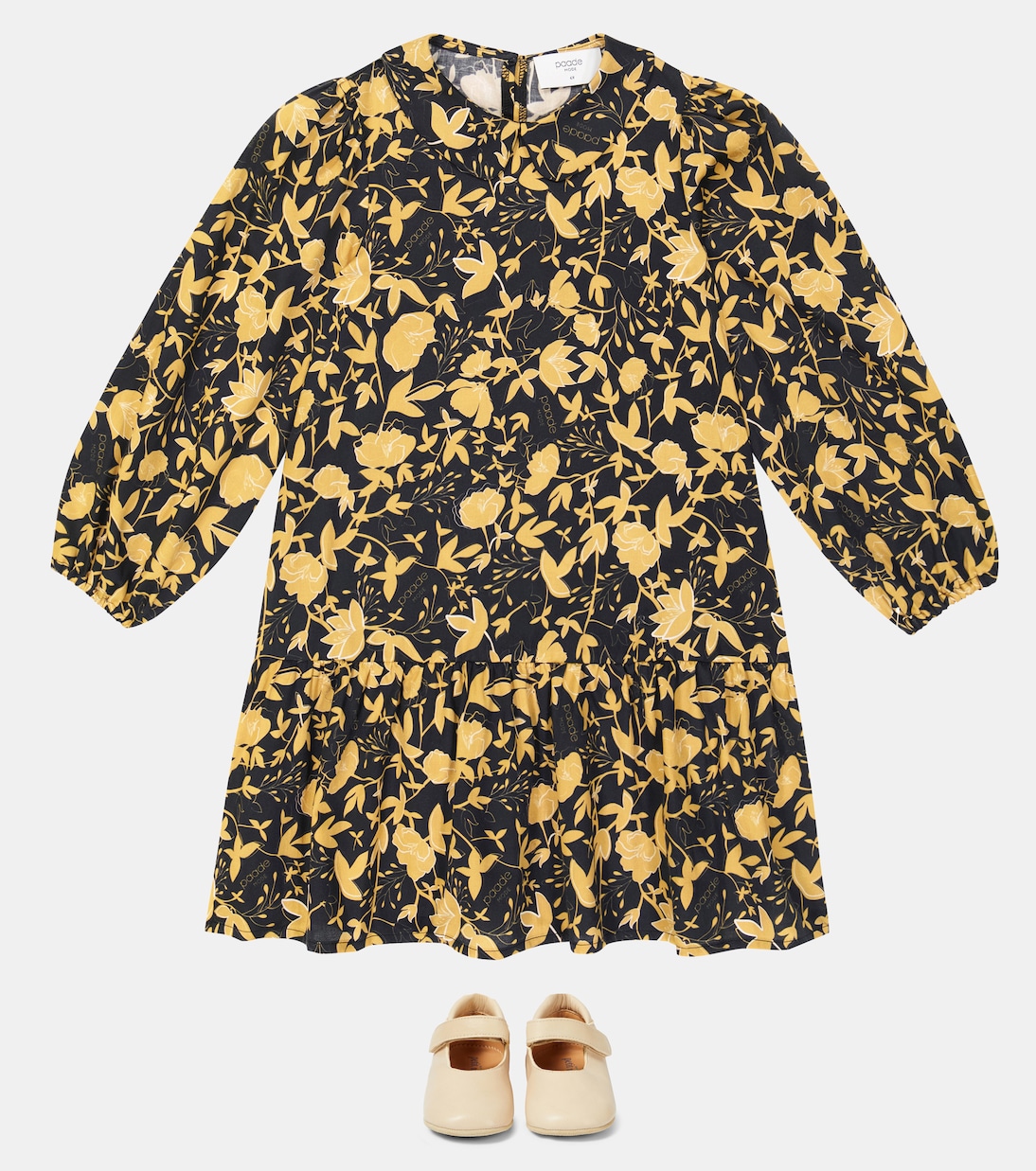 Robe en coton à fleurs | Paade Mode