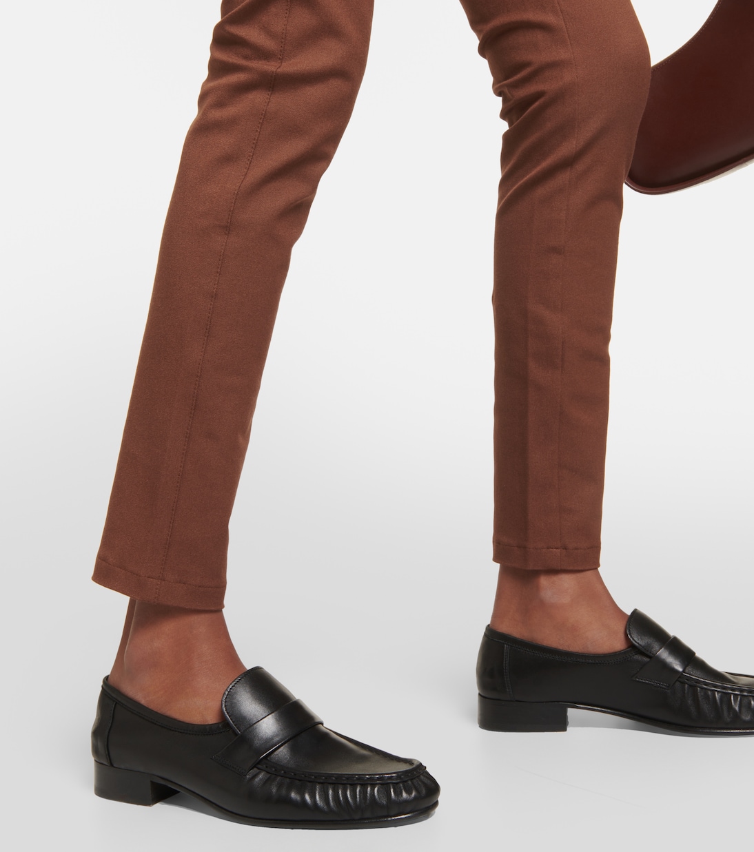 Mid-rise gabardine leggings | Joseph