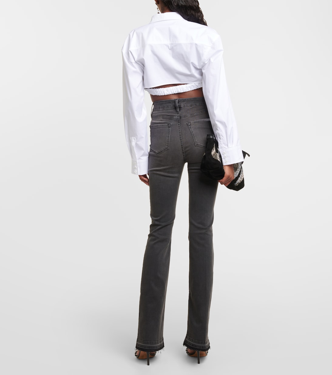 Le Super High Mini bootcut jeans  | Frame