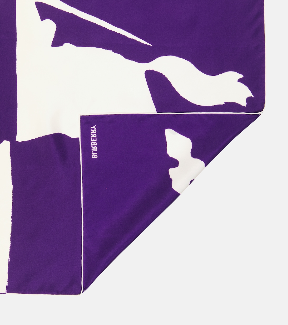 Foulard in seta con stampa | Burberry