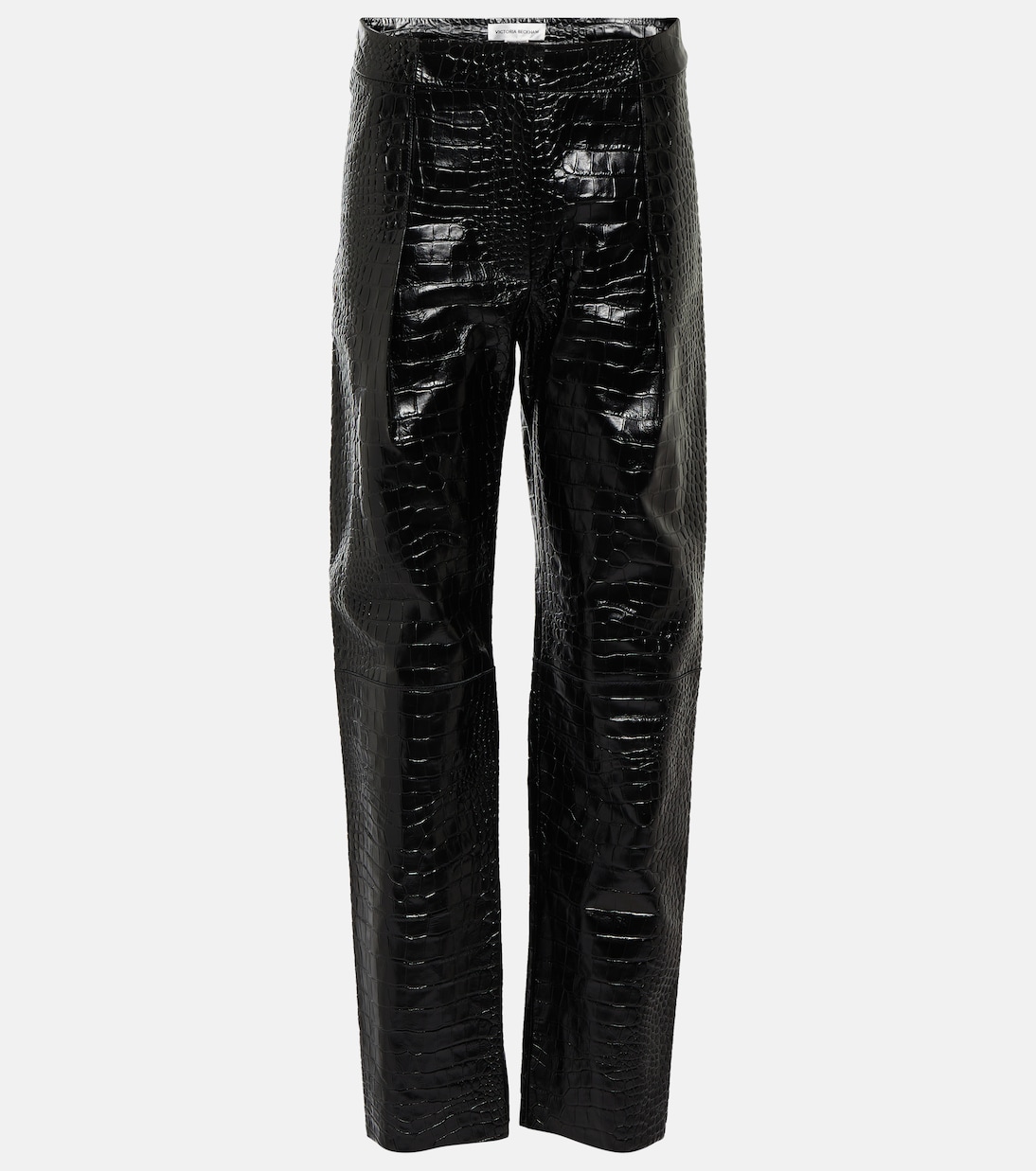 Legging en cuir à taille haute | Victoria Beckham