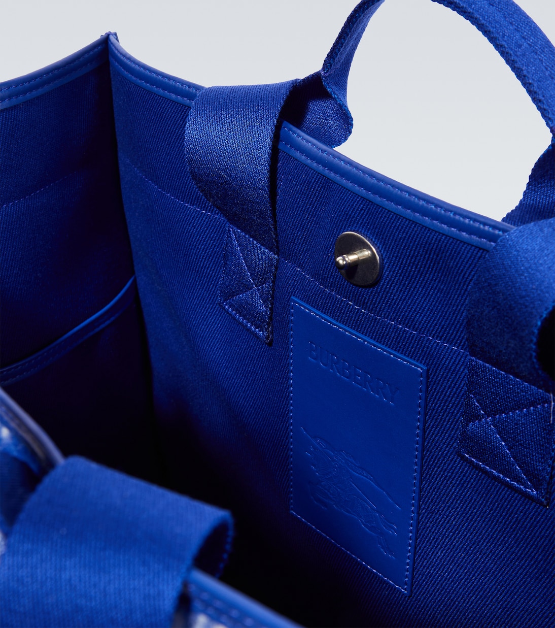 Shopper in lana a quadri | Burberry