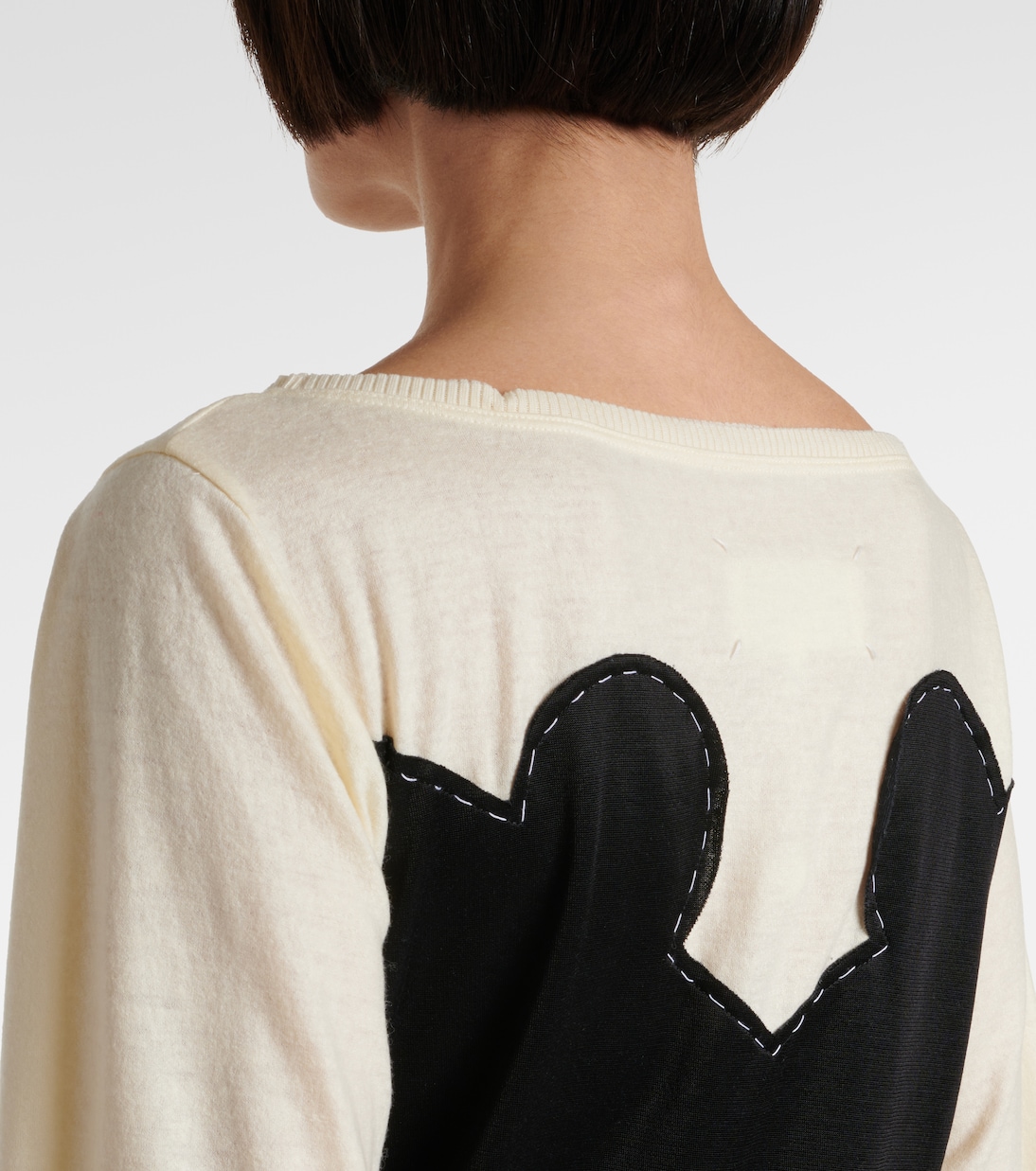 Abito midi Spliced in jersey | Maison Margiela