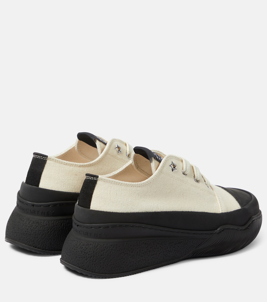 Loop canvas platform sneakers | Stella McCartney
