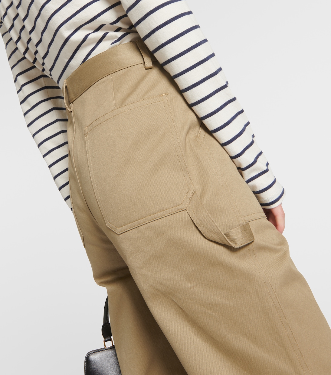 Pantaloni flared Quentin in cotone | Nili Lotan