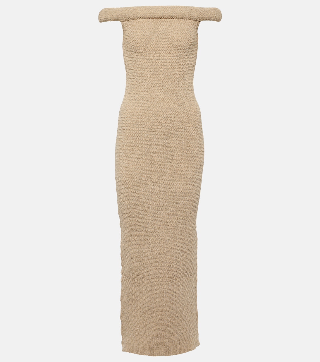 Vestido midi con hombros descubiertos | Toteme