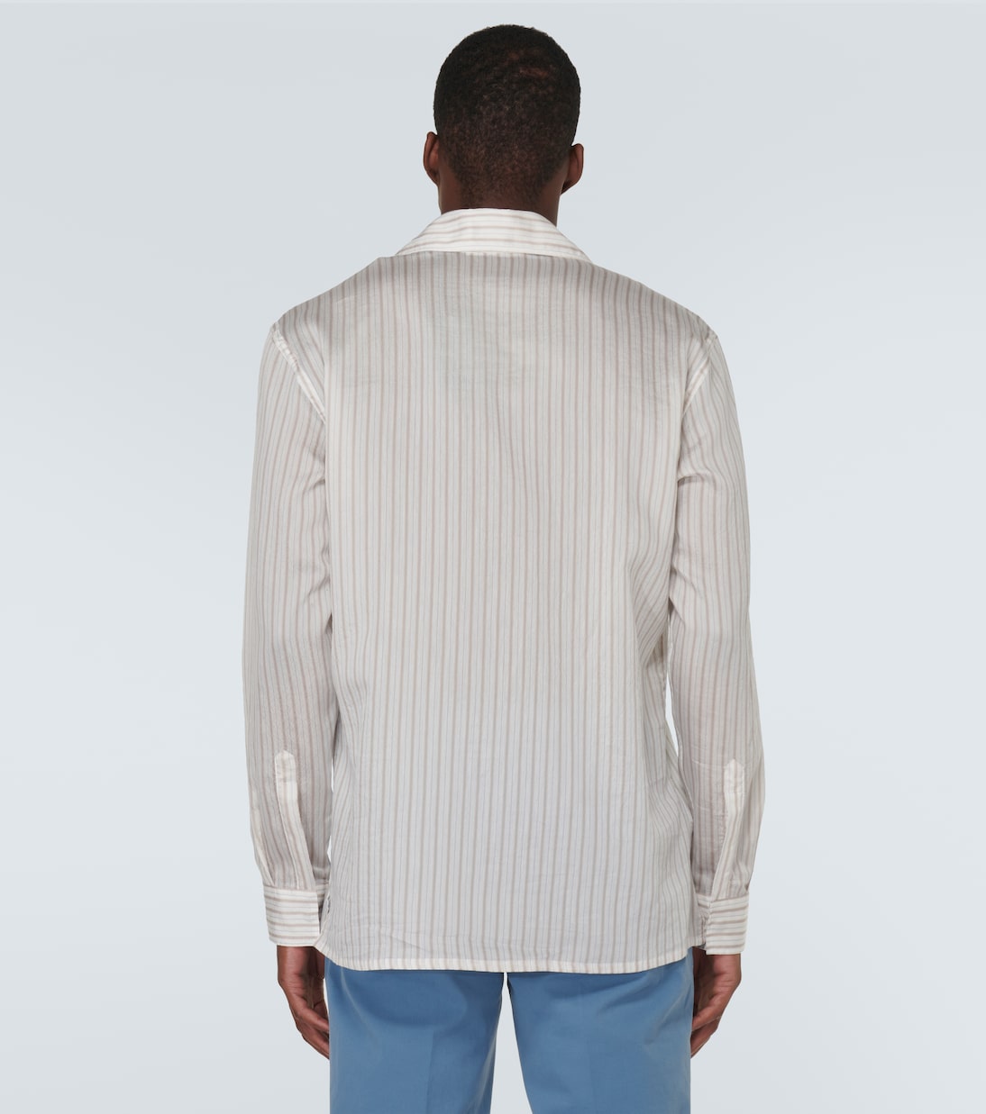 Camisa de mezcla de lyocell | Giorgio Armani