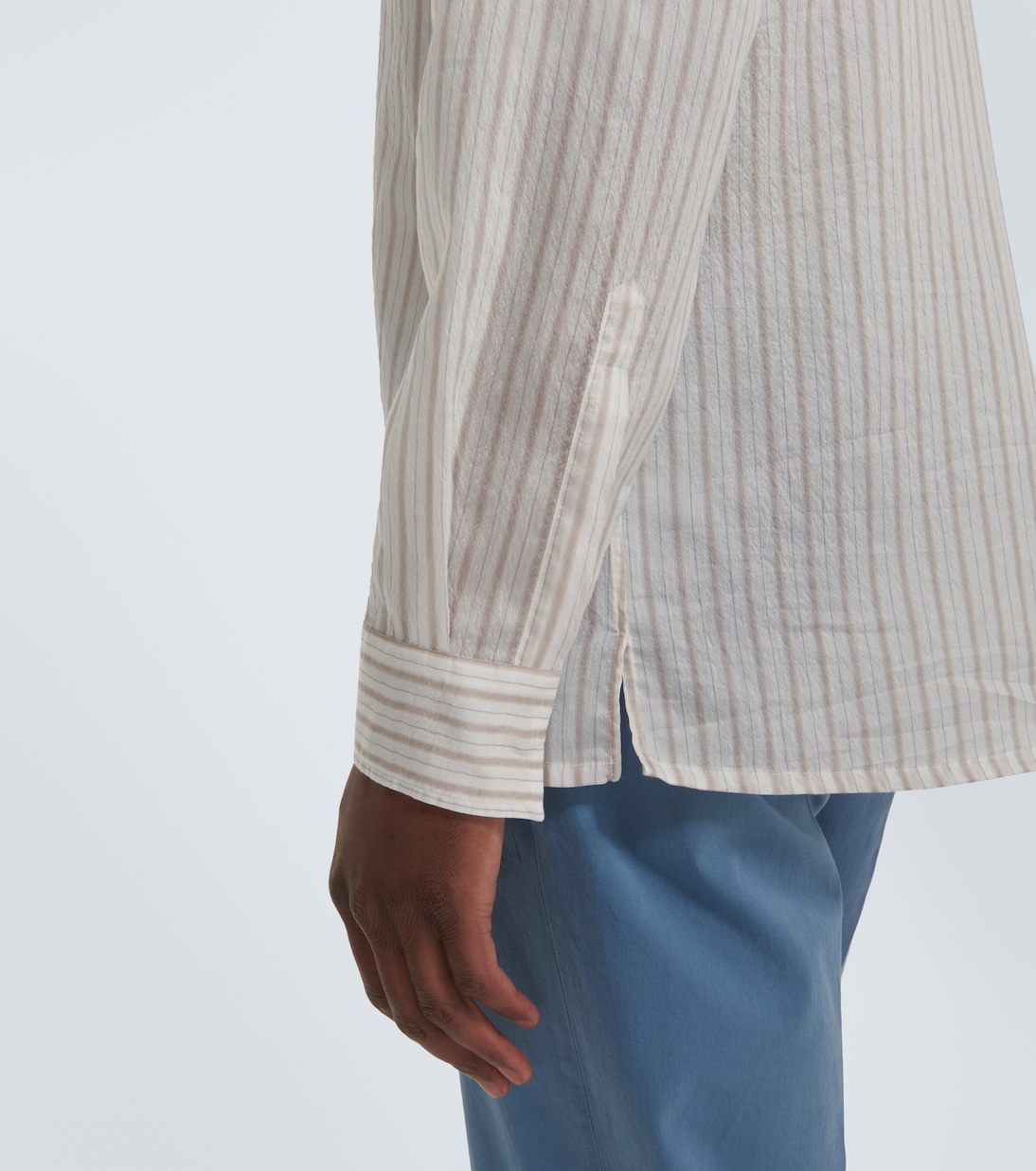 Camisa de mezcla de lyocell | Giorgio Armani