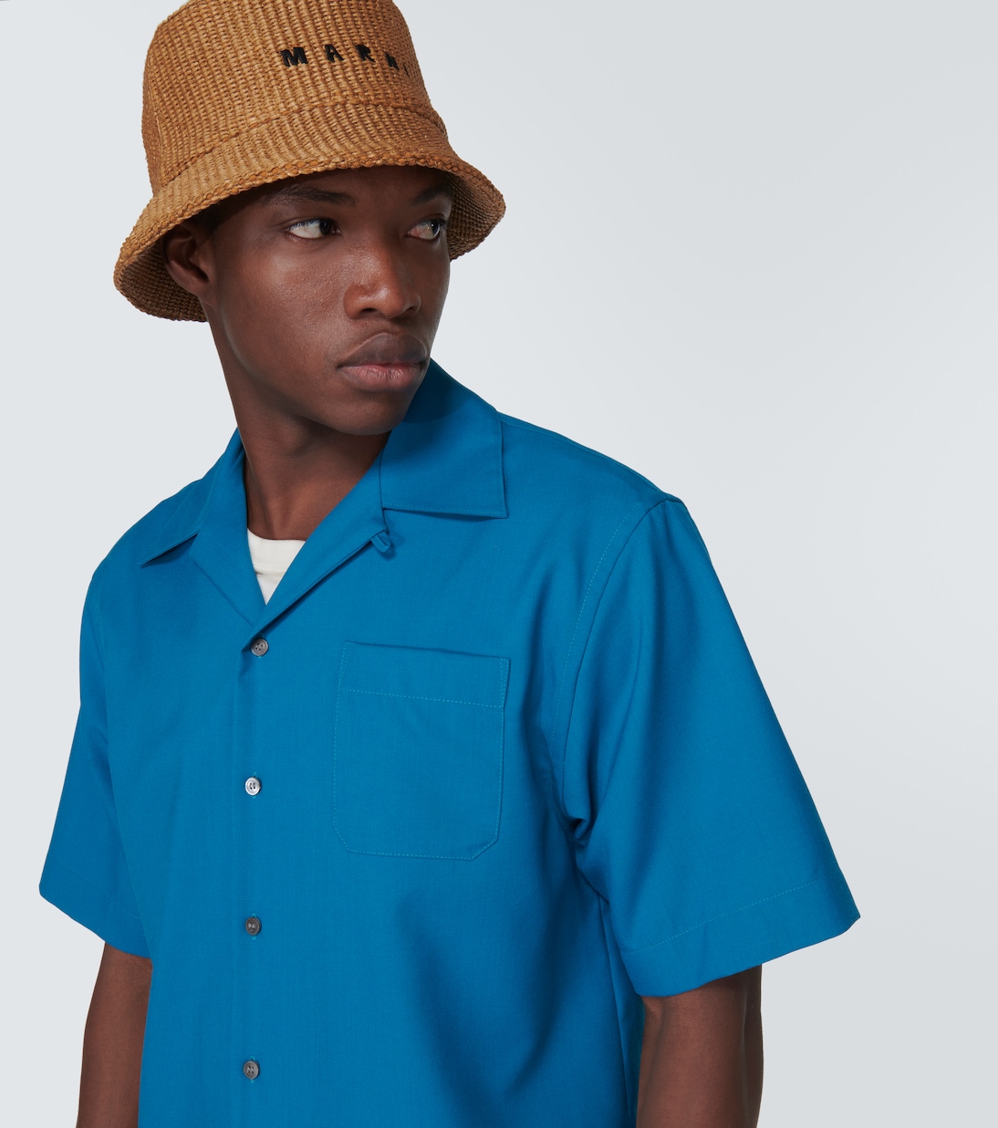 Camisa bowling de lana virgen | Marni