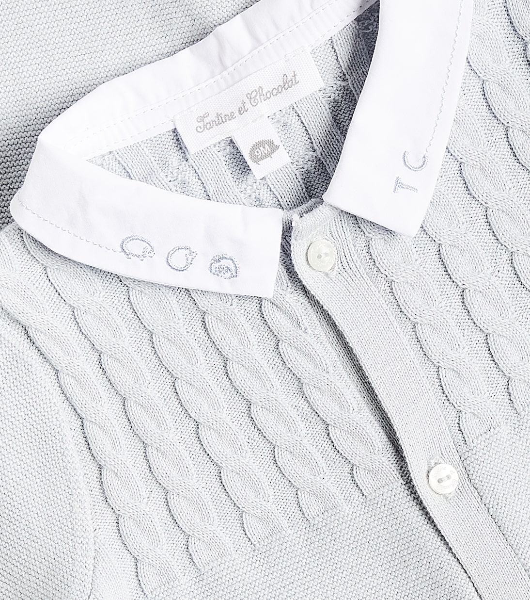 Baby - Tutina in cotone a trecce | Tartine et Chocolat
