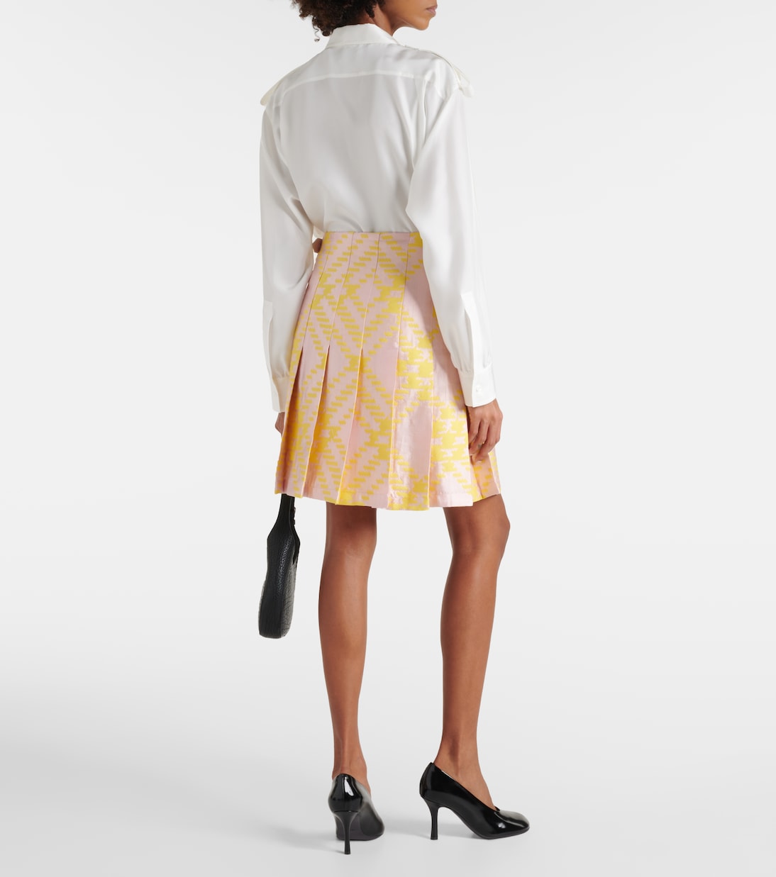 Mini-jupe à carreaux | Burberry