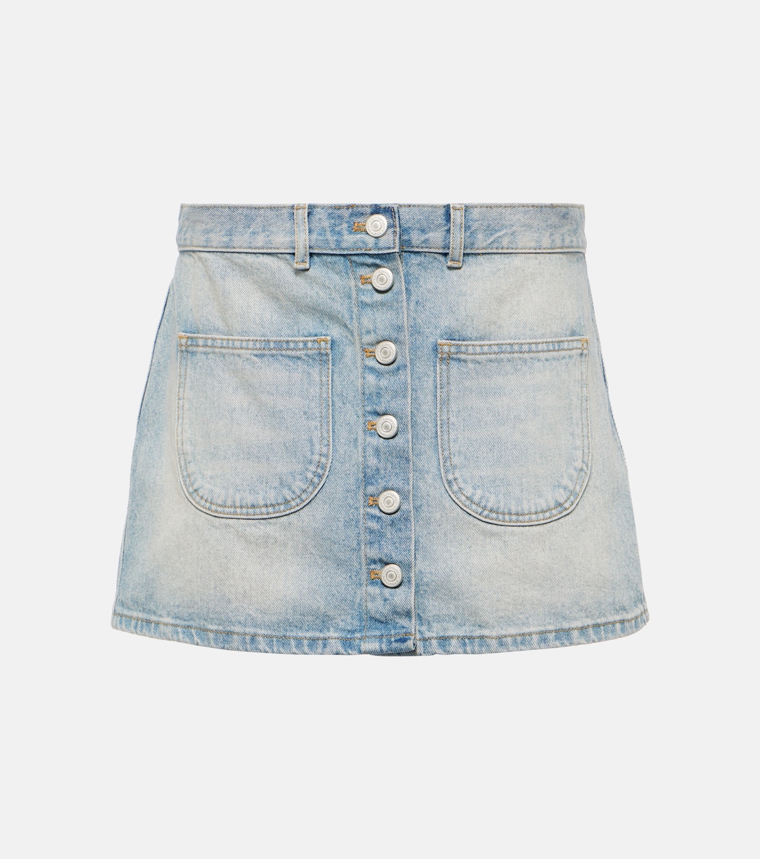 Mini-jupe Multiflex en jean | Courrèges