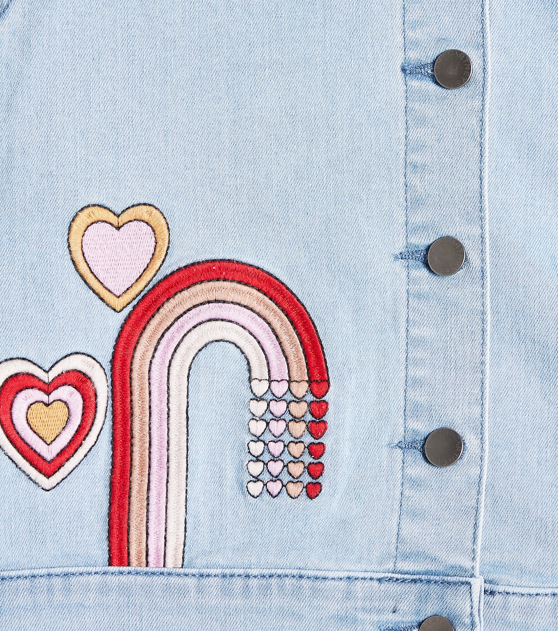 Bestickte Jeansjacke | Stella McCartney Kids