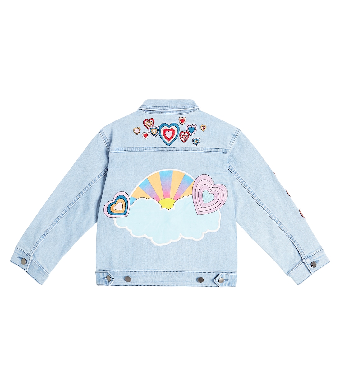 Bestickte Jeansjacke | Stella McCartney Kids