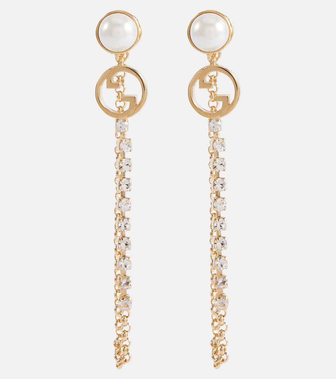 Orecchini Gucci Blondie con perle finte per uno stile giovane e chic