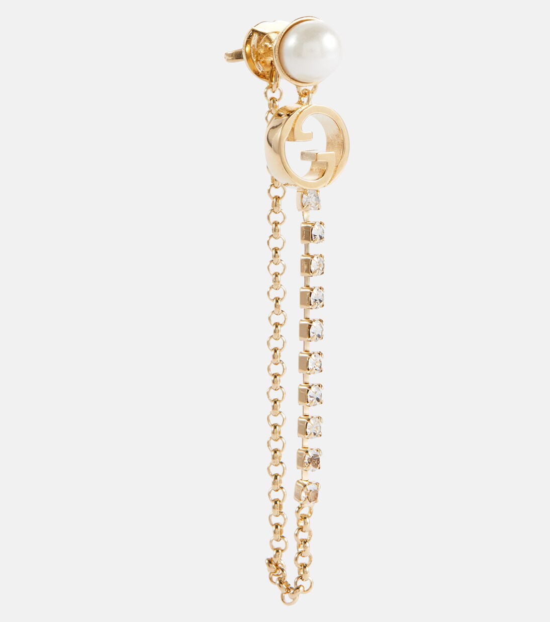 Orecchini Gucci Blondie con perle finte per uno stile giovane e chic
