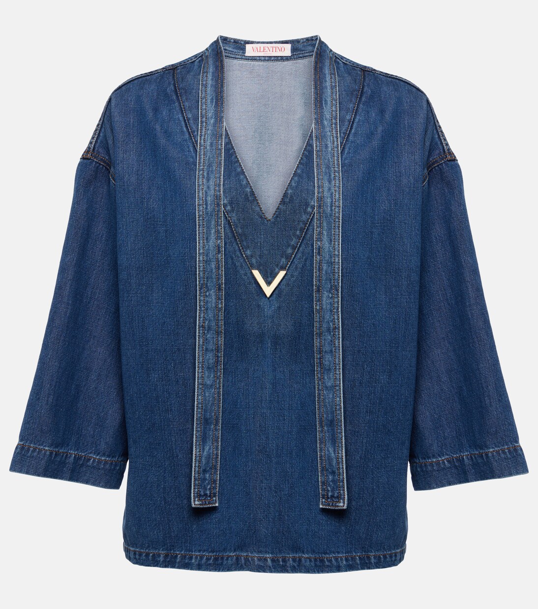 Cafetan VGold en jean | Valentino