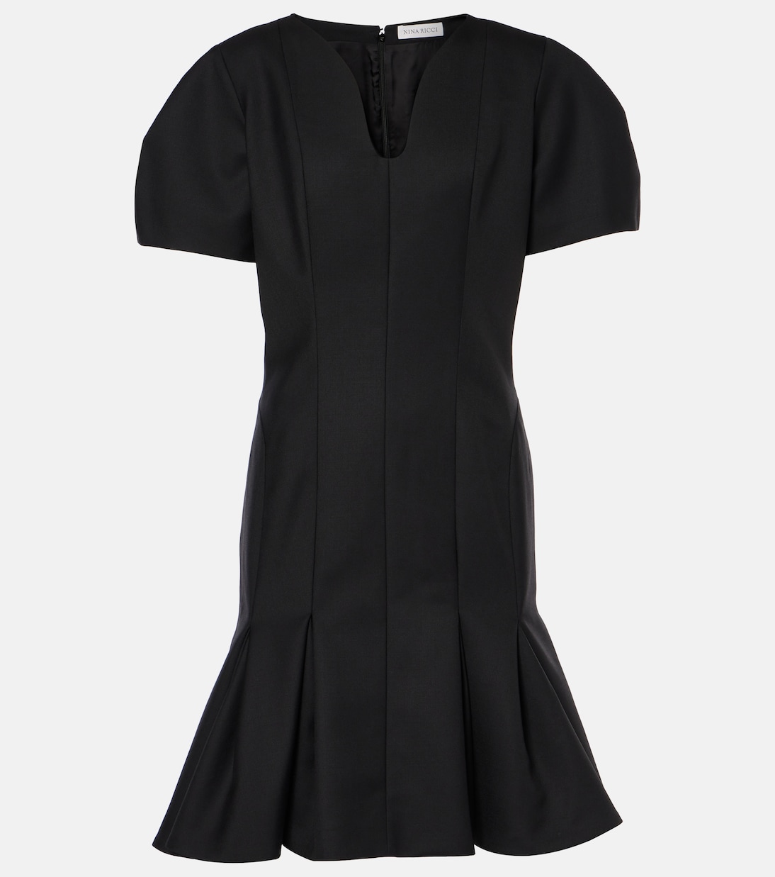 Midikleid aus Woll-Gabardine | Nina Ricci