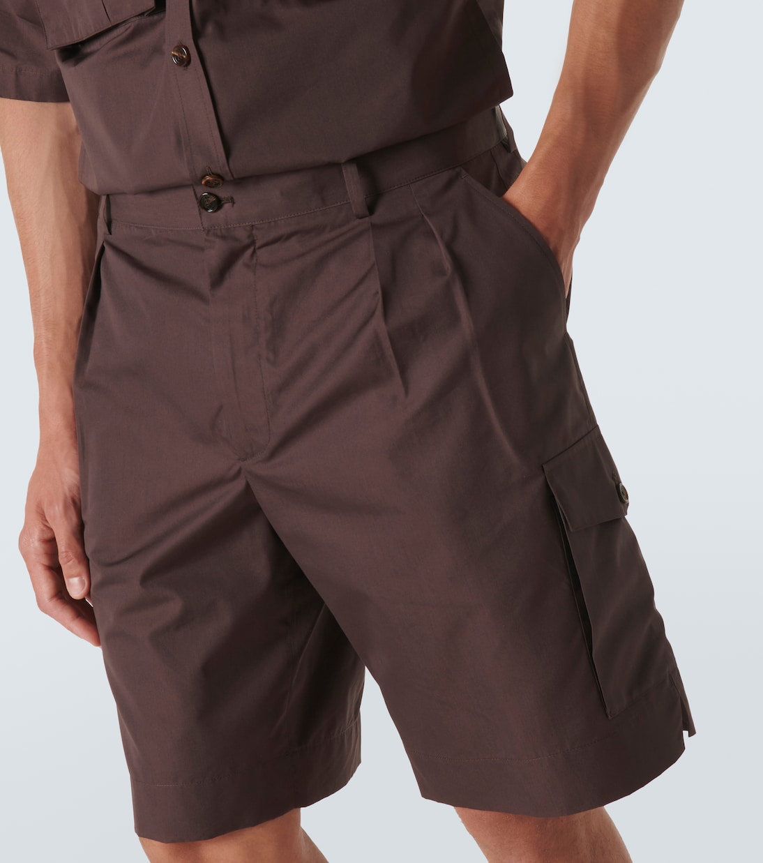 Short en coton et soie | Dolce&Gabbana
