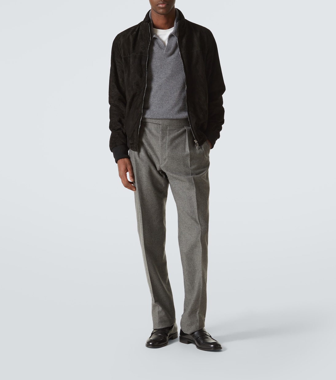 Bomber in suede | Thom Sweeney