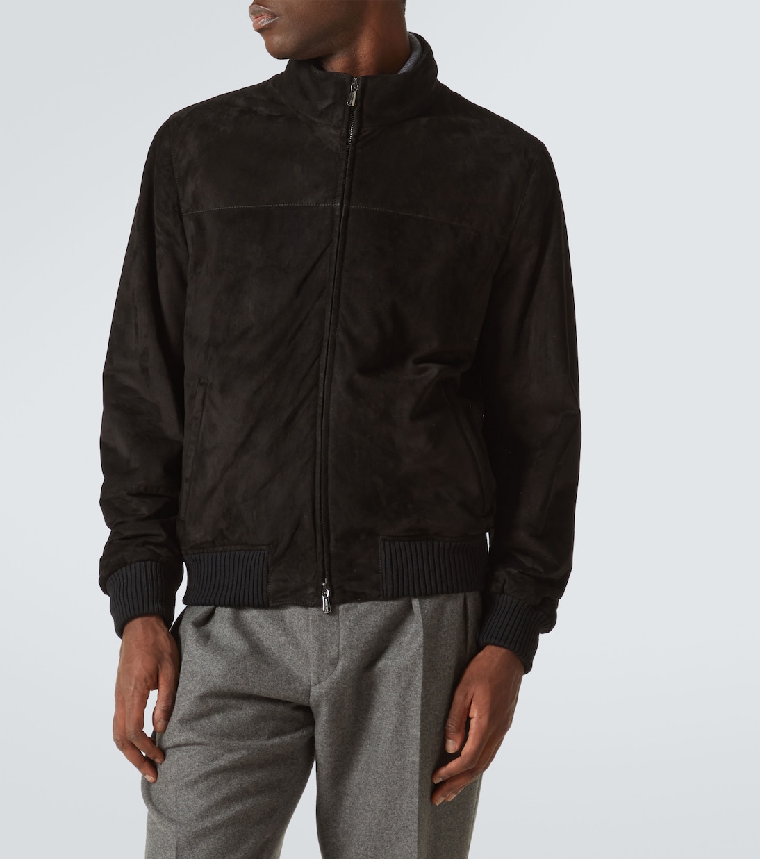 Bomber in suede | Thom Sweeney