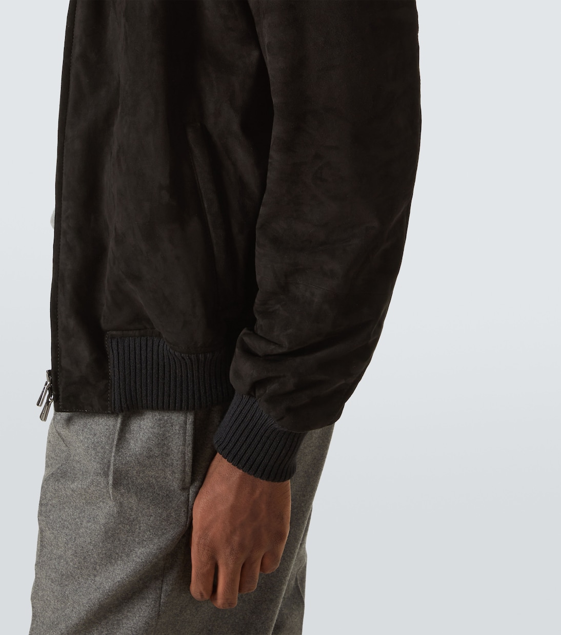 Bomber in suede | Thom Sweeney