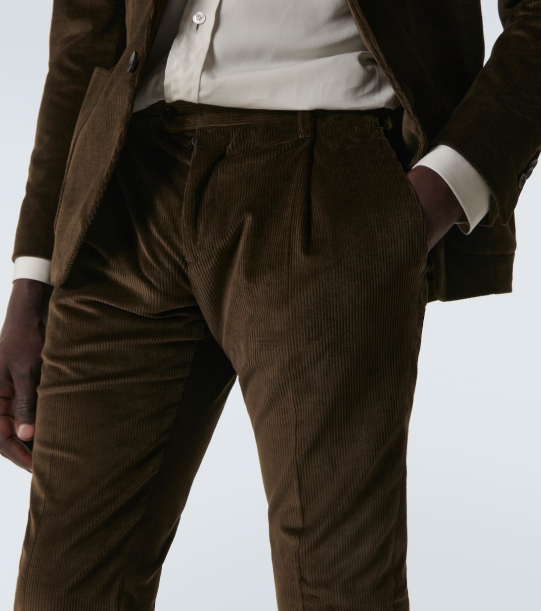 Schmale Hose aus Cord | Lardini