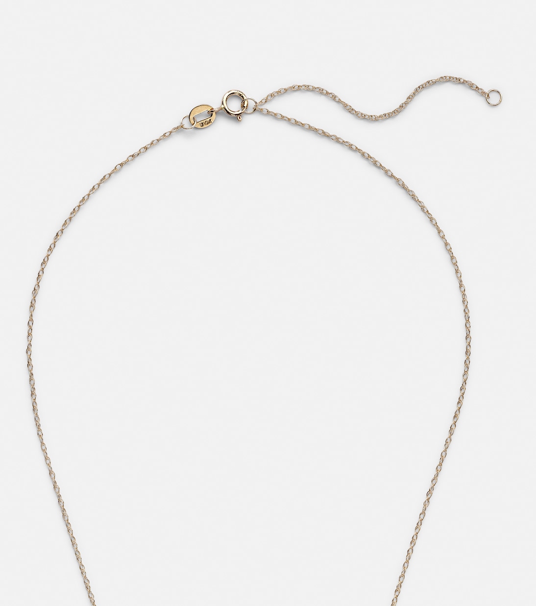 Take a Pizza My Heart 10kt gold necklace with ruby | Stone and Strand