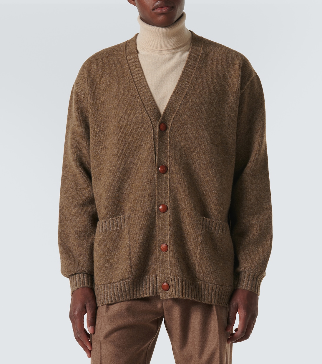 Cardigan oversize Pastore in cashmere | Loro Piana