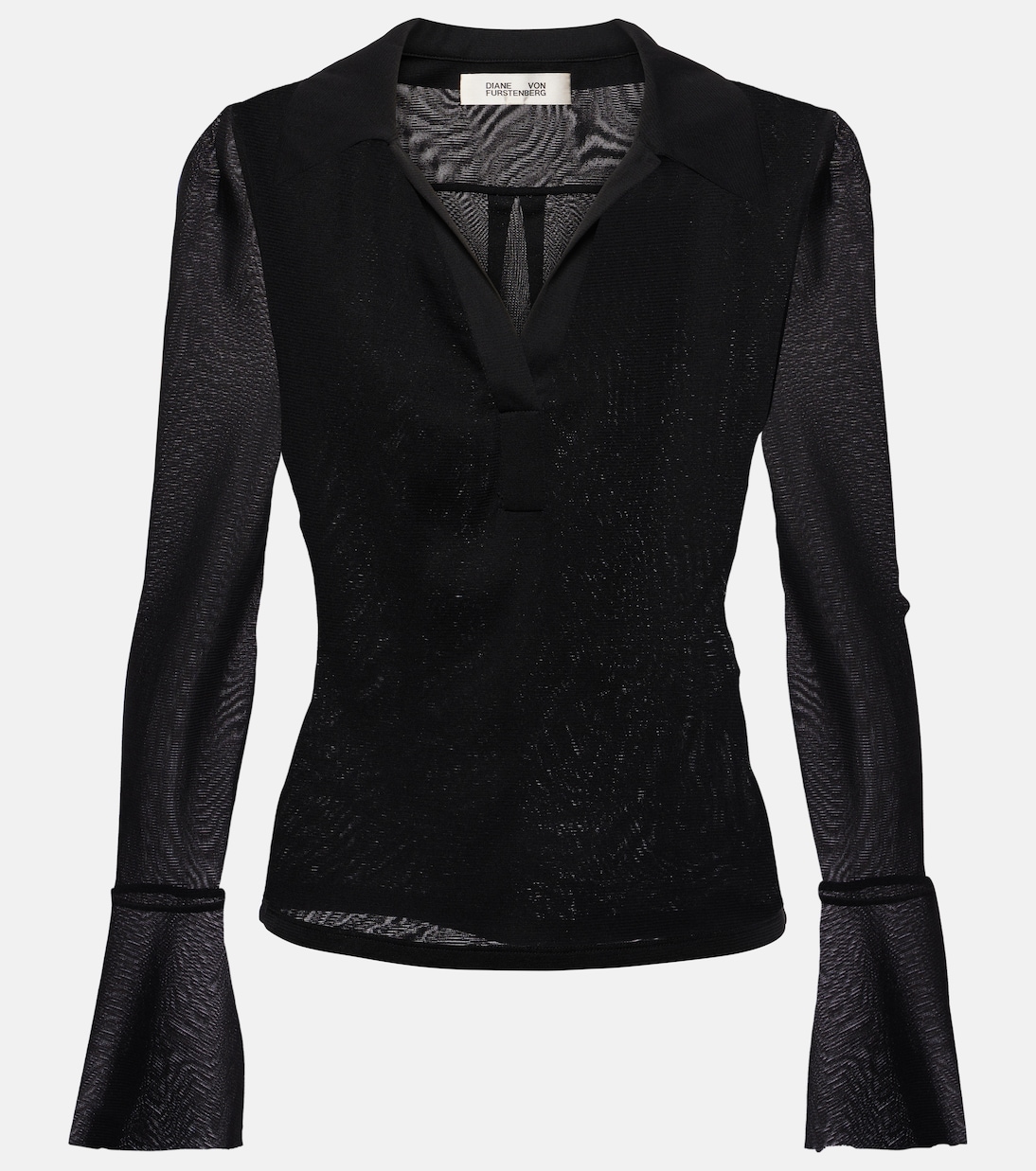 Top Mackenzie aus Mesh | Diane von Furstenberg