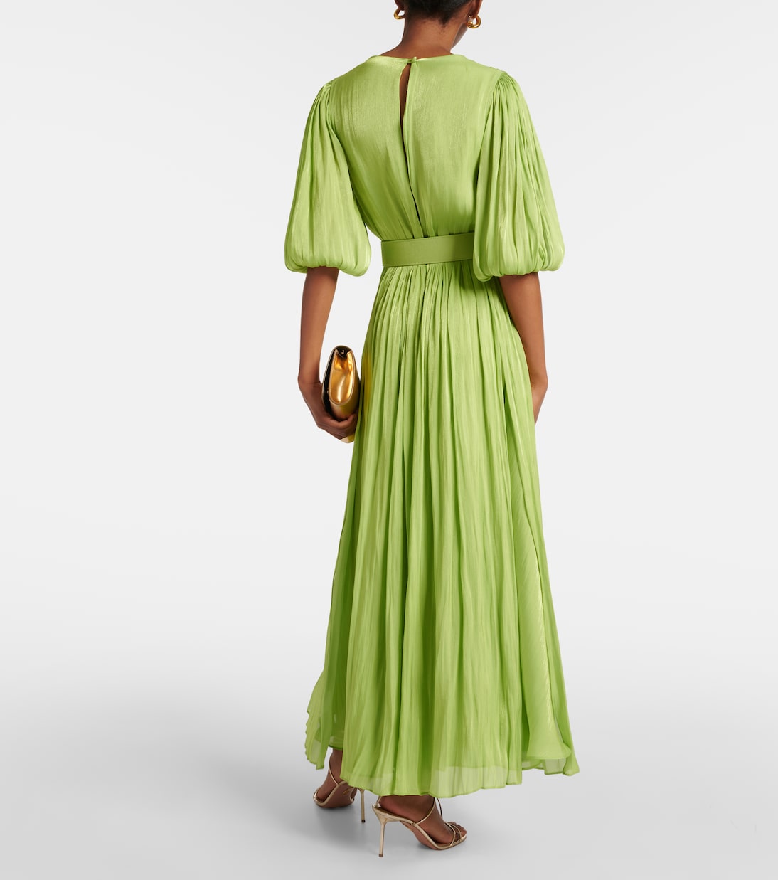 Brennie georgette gown | Costarellos