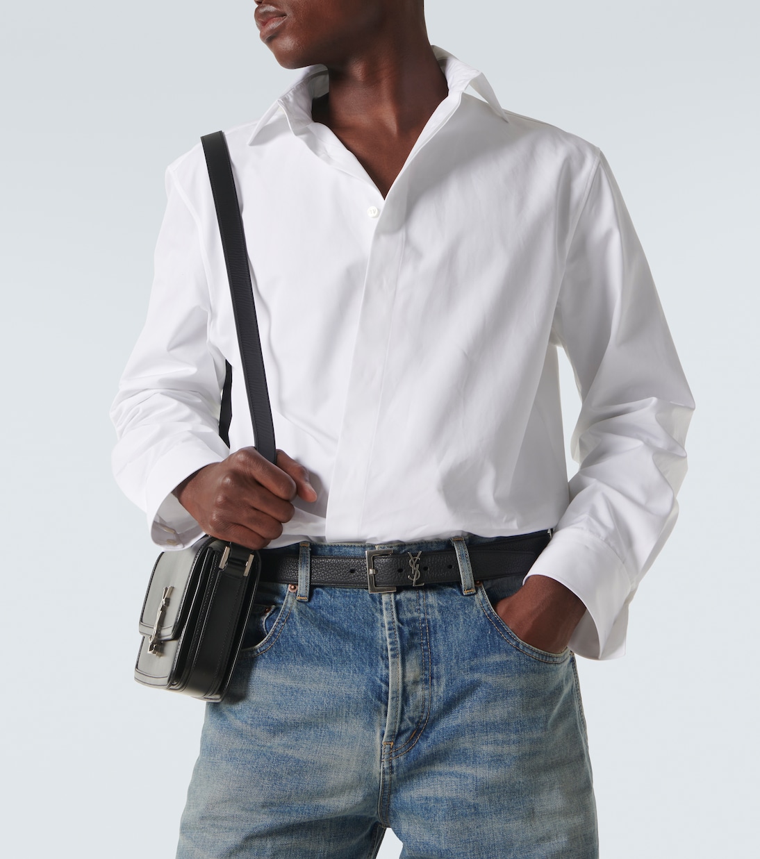 Hemd Cassandre aus Baumwollpopeline | Saint Laurent