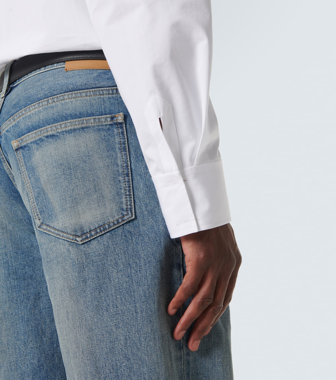 Hemd Cassandre aus Baumwollpopeline | Saint Laurent