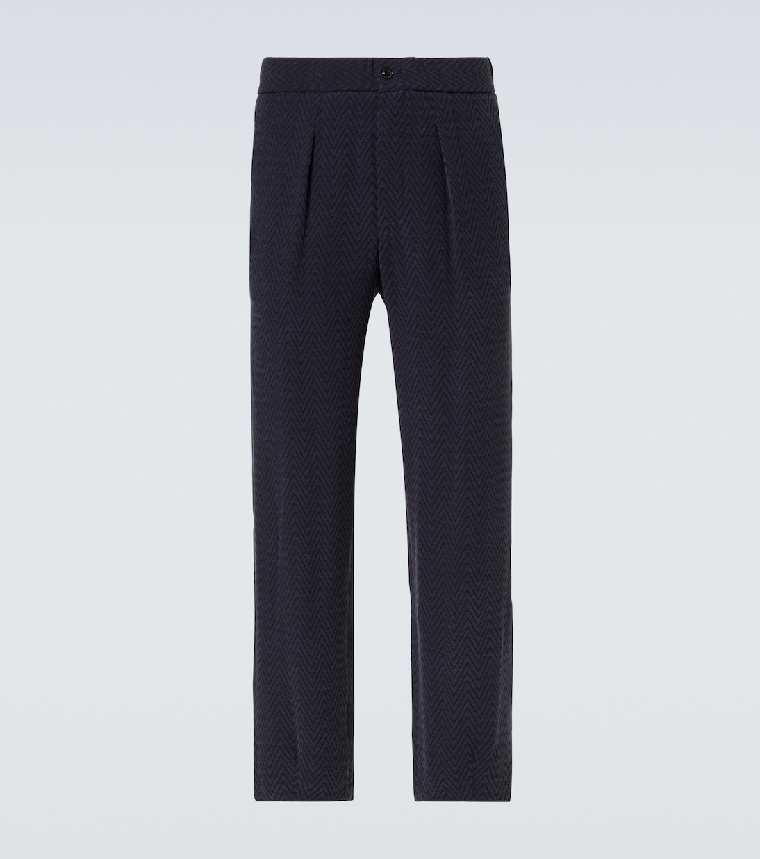 Pantaloni regular in jacquard | Giorgio Armani