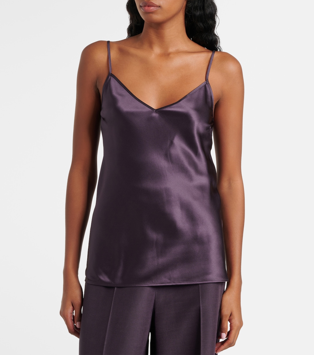 Camisole Clea in raso di seta | Joseph