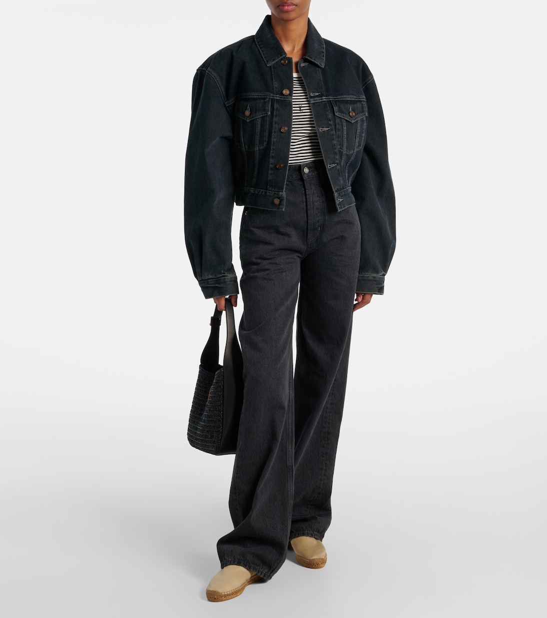 Espadrillas Cassandre in gabardine di cotone | Saint Laurent