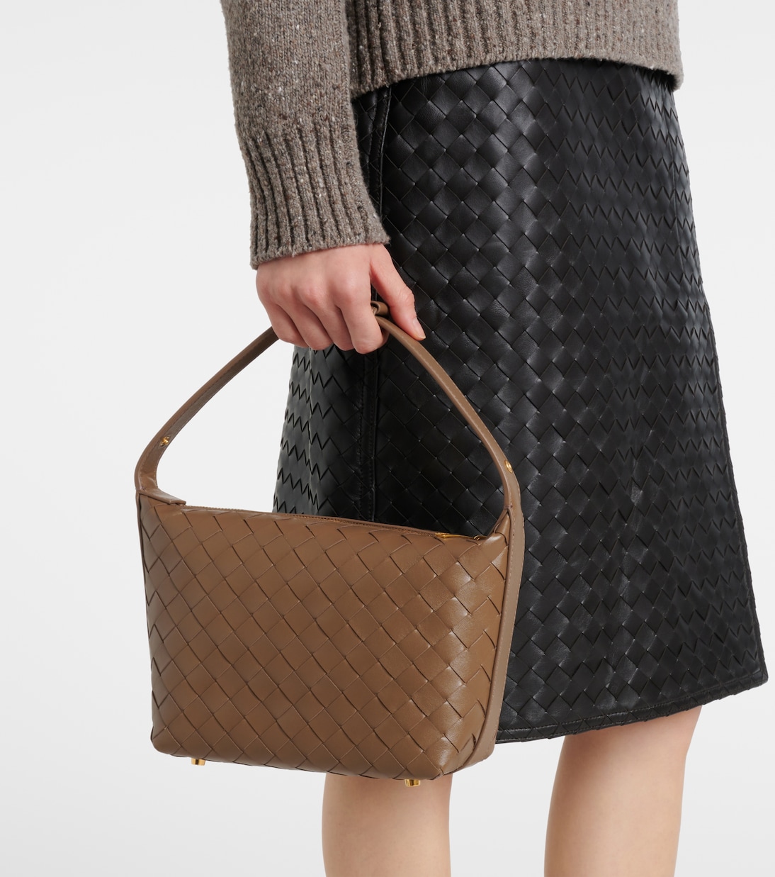 Sac Wallace en cuir Intrecciato | Bottega Veneta