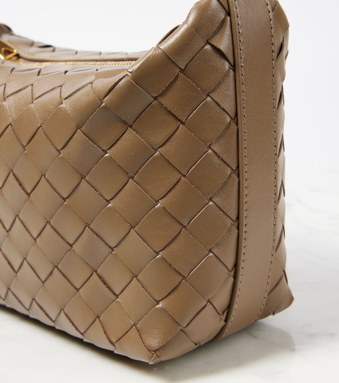 Sac Wallace en cuir Intrecciato | Bottega Veneta