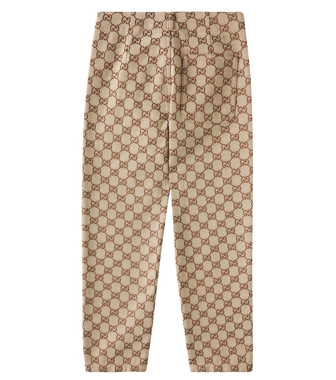 Pantaloni GG in canvas di misto cotone | Gucci Kids