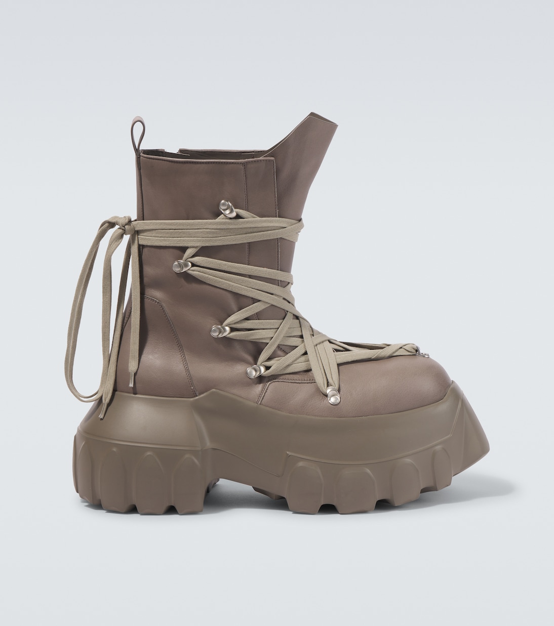 Schnürstiefel Megalaced Mega Tractor aus Leder | Rick Owens