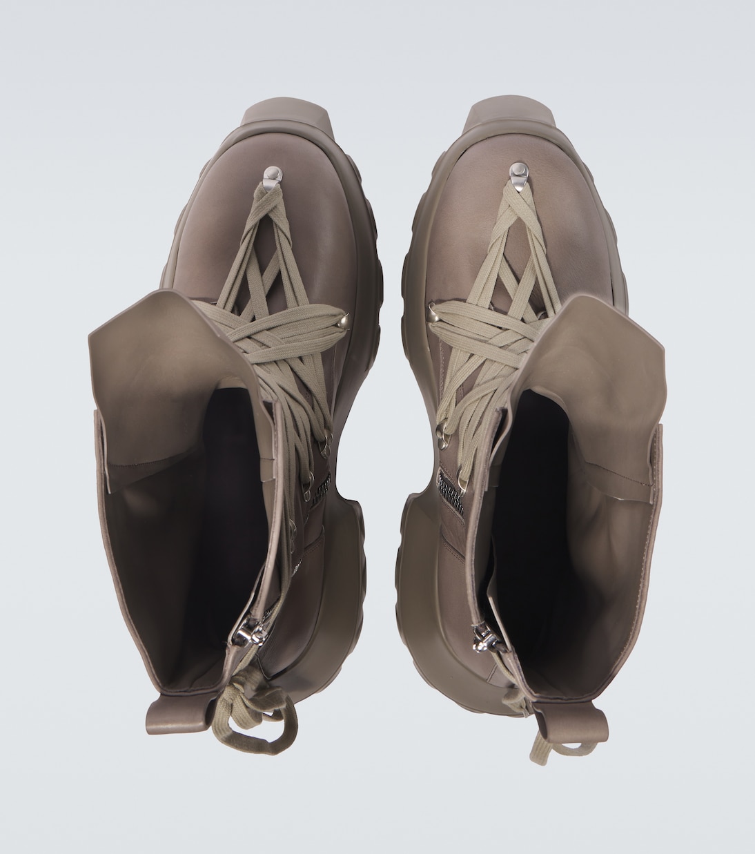 Schnürstiefel Megalaced Mega Tractor aus Leder | Rick Owens