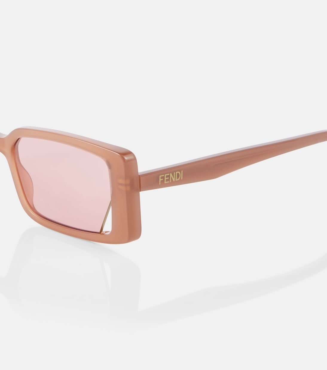 Occhiali da sole Fendi Way rettangolari per uno stile giovane e audace