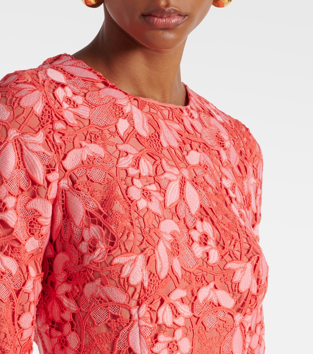 Floral gown | Monique Lhuillier