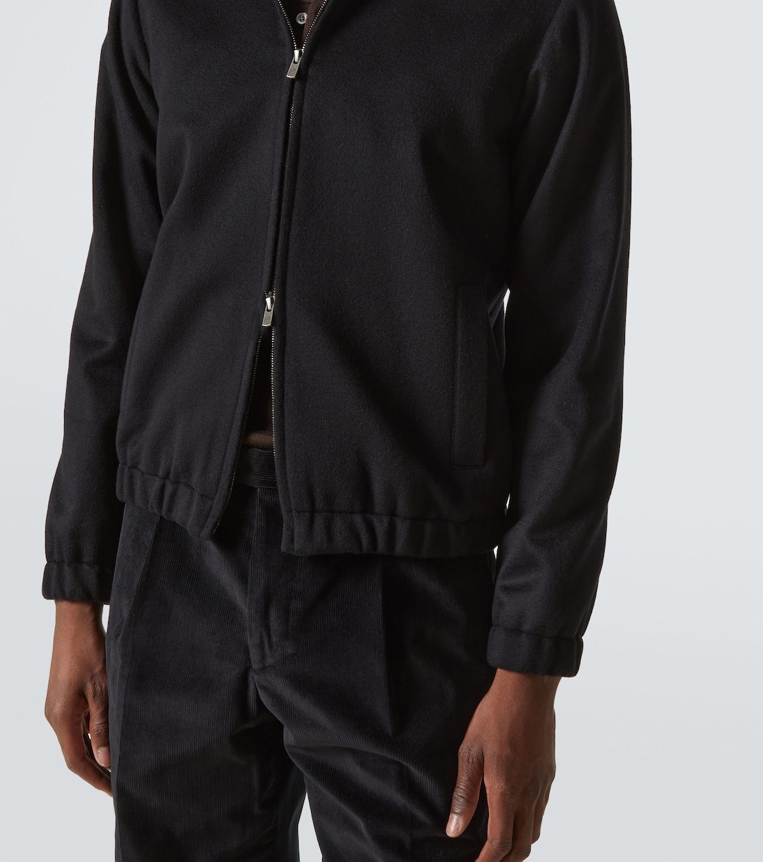 Veste bomber Camillo en cachemire | Saman Amel