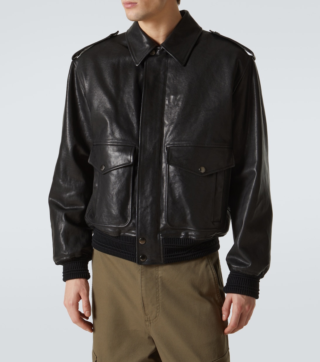 Bomberjacke aus Leder | Burberry